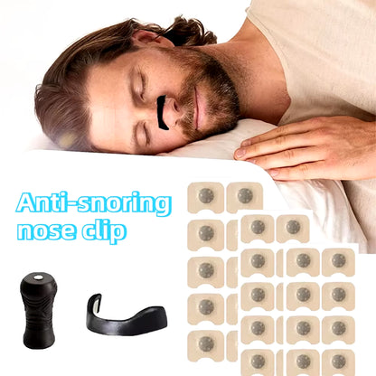 Zyphoria™ Ultimate Anti-Snoring Nose Clip Kit - Enhance Sleep & Boost Sports Performance with Magnetic Nasal Strips!